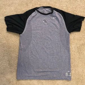Nike Dri-Fit T-shirt, Colorado Rockies Logo